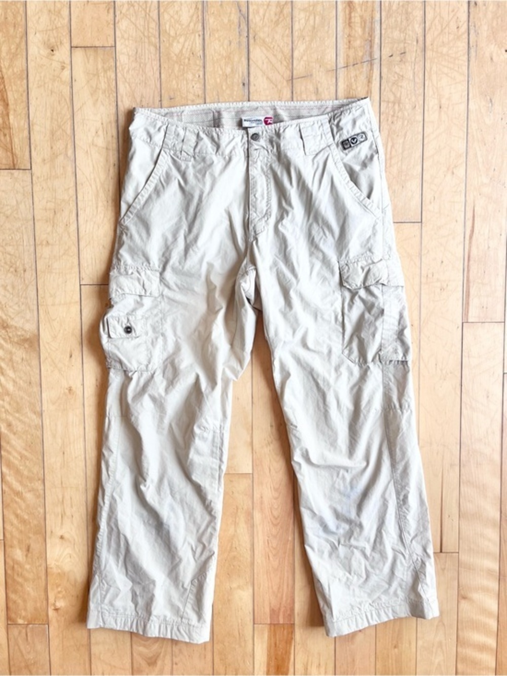 Rossignol Lightweight Outdoor Cargo Hiking Pants Beige XL
